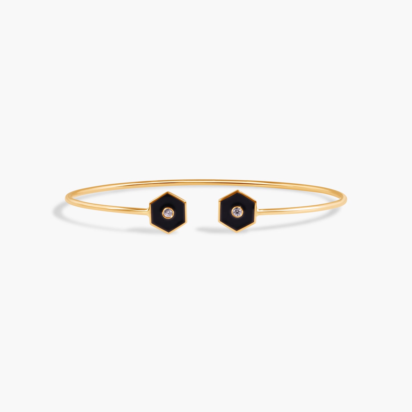 Hexagon Bangle