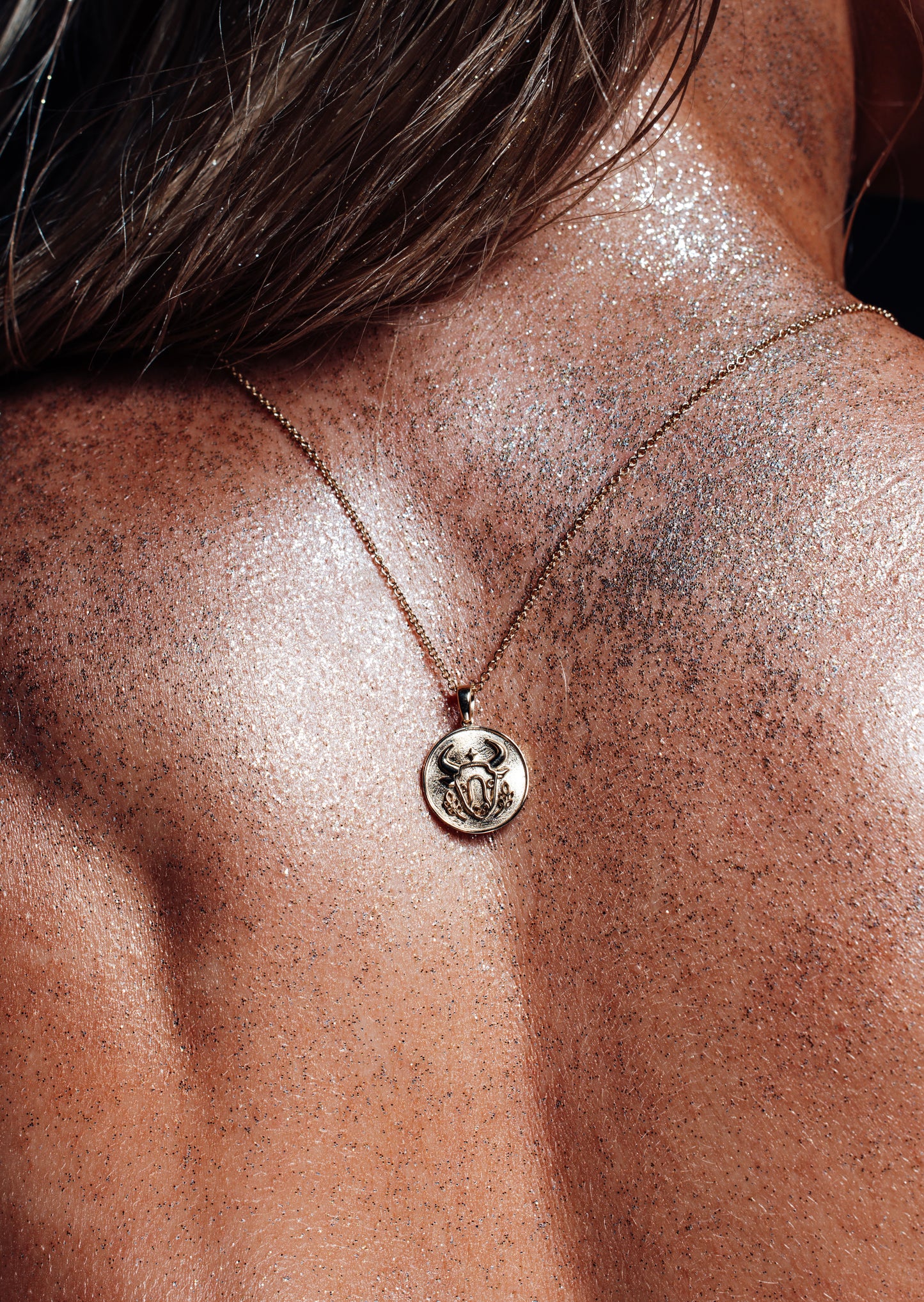 Taurus Sign Pendant