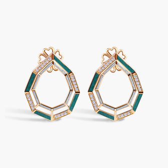 Emerald Green Earrings