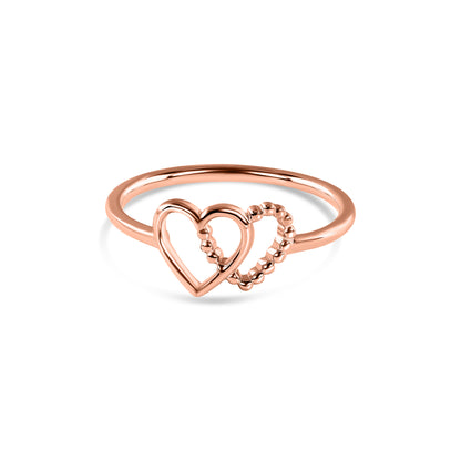 Double Heart Ring