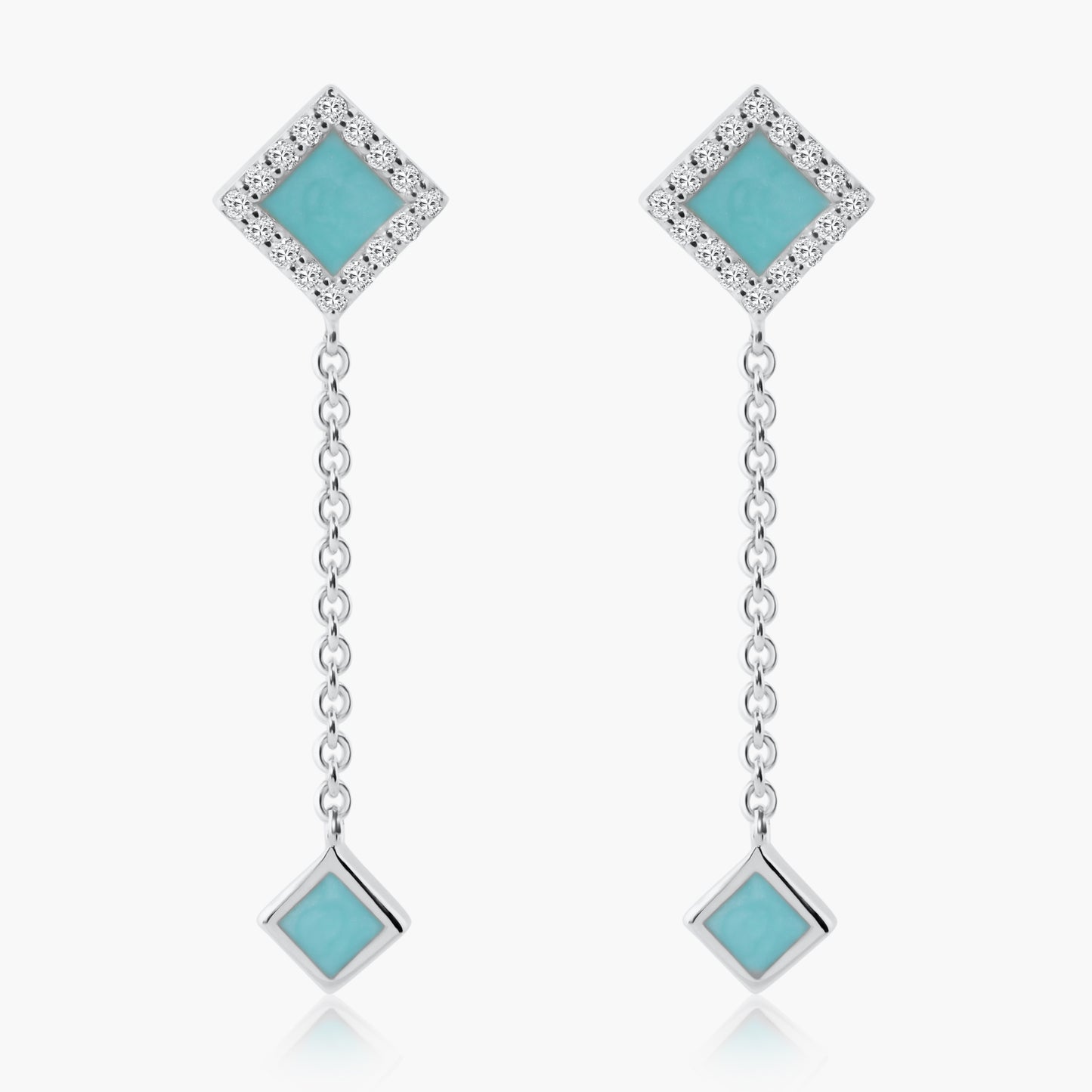 Cyan Earrings