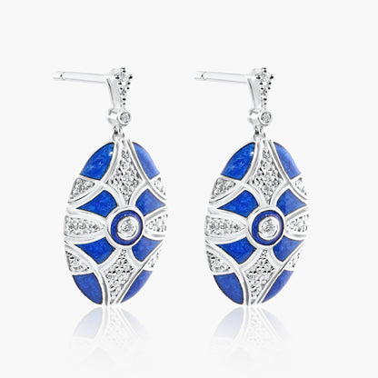 Cobalt Earrings